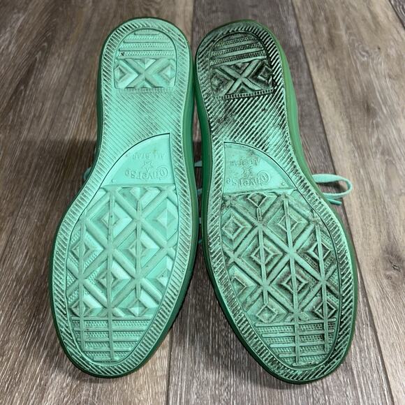 Converse All Star Chuck Taylor Hi Top US Size M5/W7 Peppermint Green Shoes - Picture 10 of 11